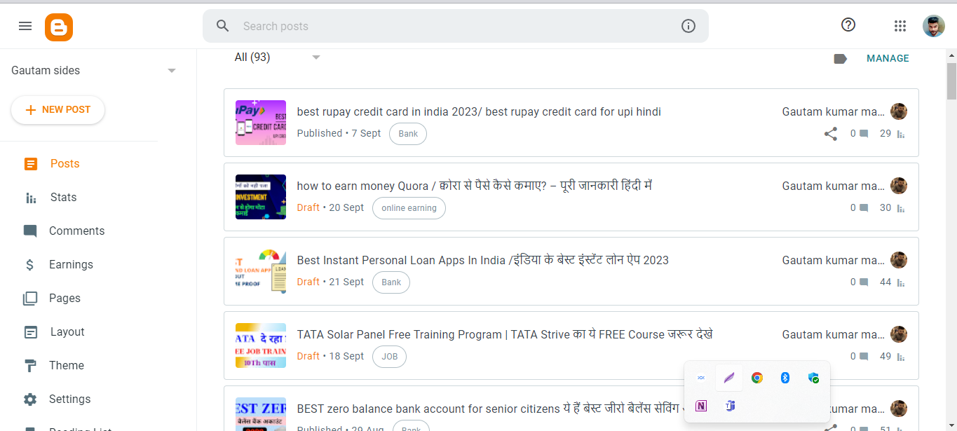 how to add table of contents in Blogger पर “Table of Contents” कैसे Add करे। 2023