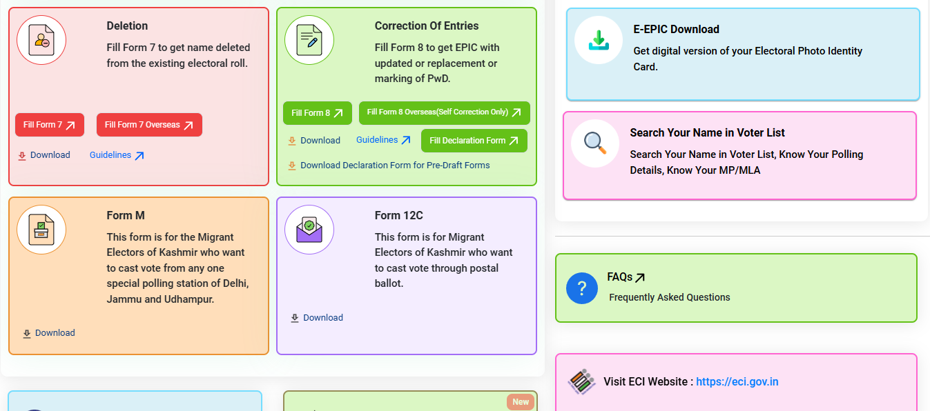 Voter Card me mobile number link hua hai kaise pata kare 2026
