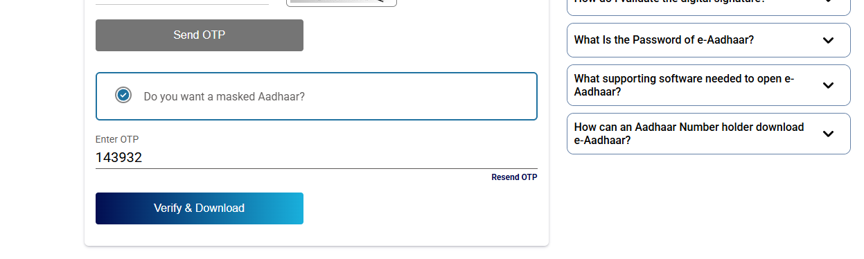 Aadhar Card Online Kaise Download Kare (2026)
