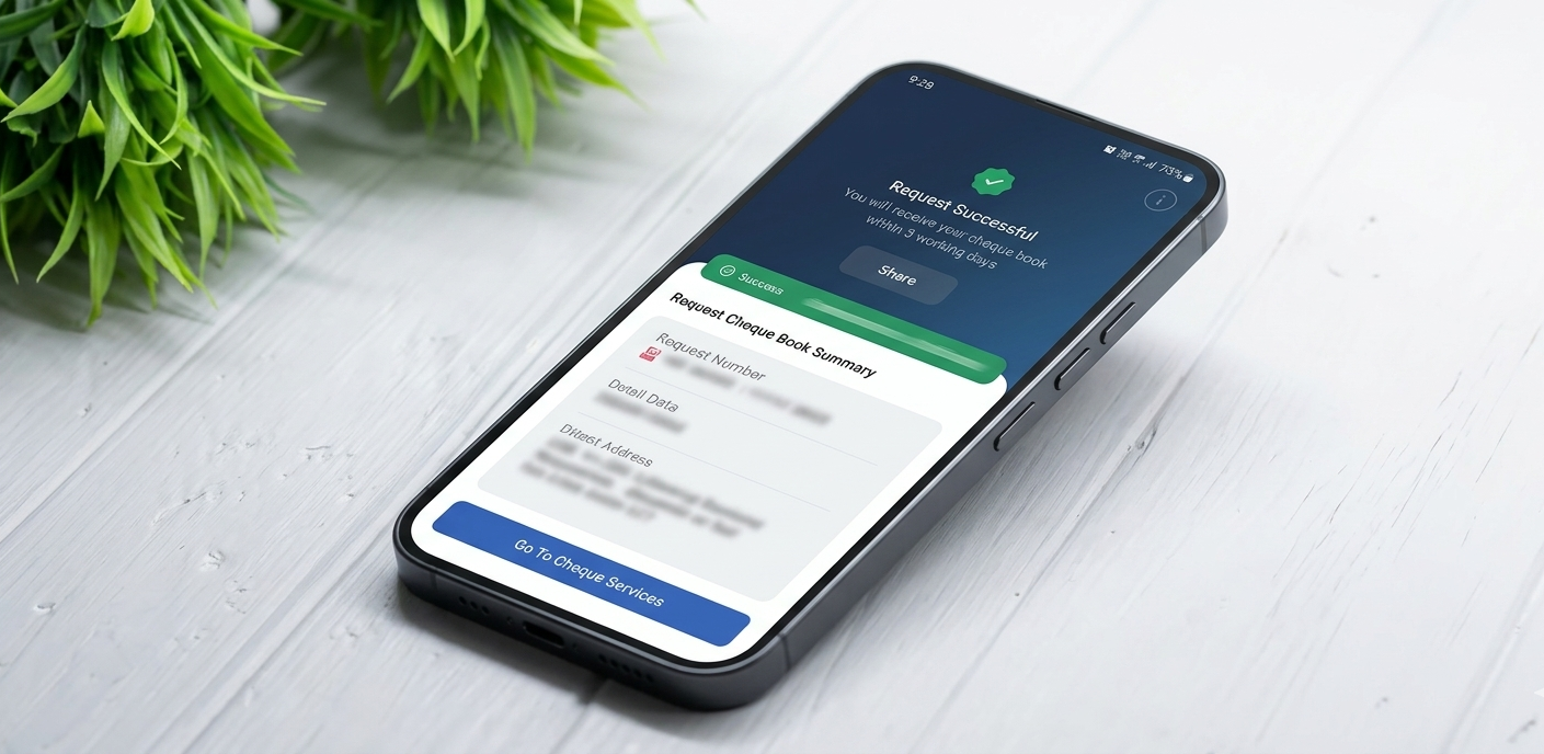 HDFC Bank cheque book request kaise kare 2026
