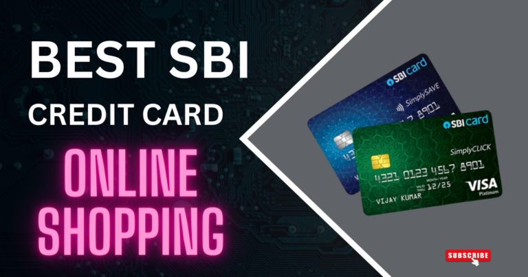 Best SBI credit card for online shopping / best SBI credit card 2