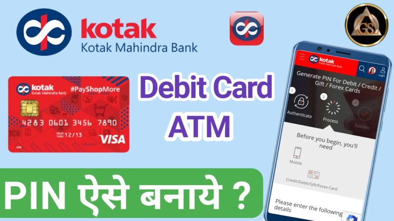 Kotak बैंक ATM पिन कैसे बनाये 2023 । Kotak pin generation online